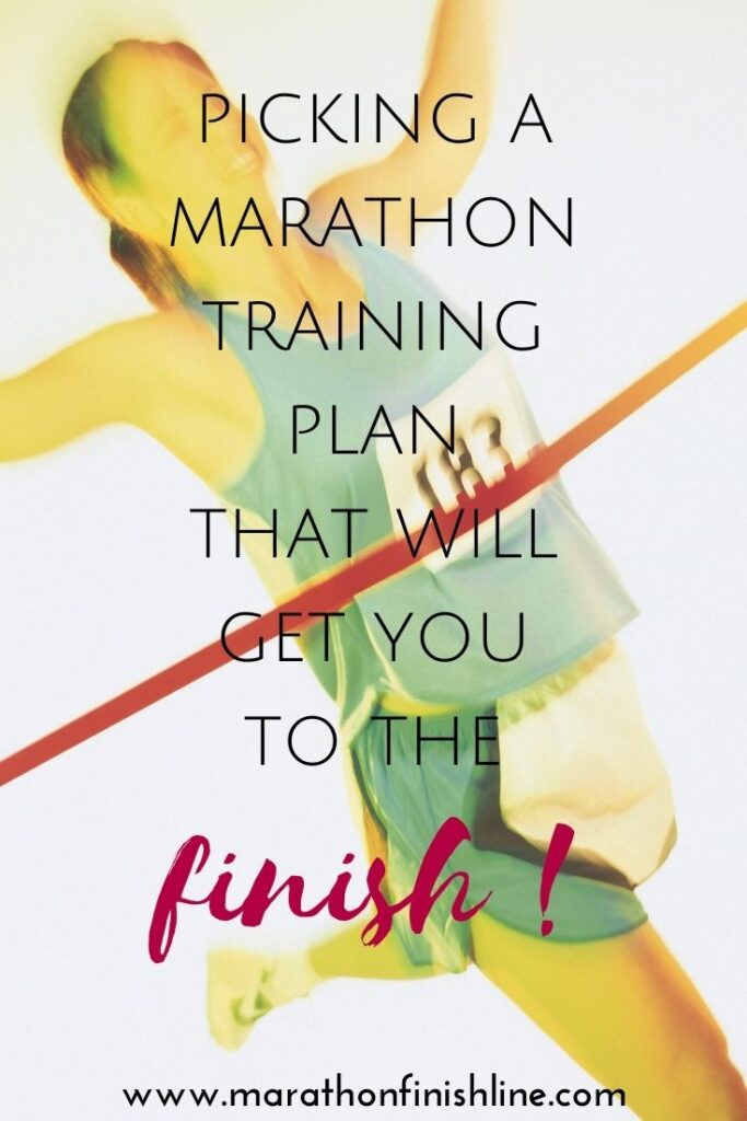 runner at finish line